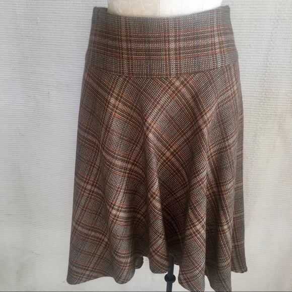 HVOFFRS! Ulla Johnson Corset Back 70s Plaid Skirt - Picture 8 of 8